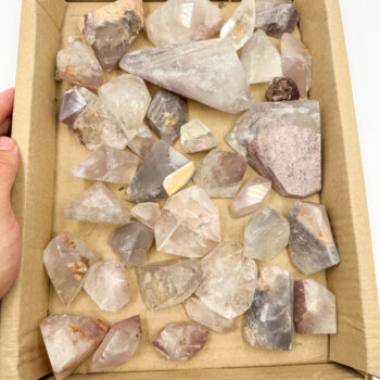 Lithium Quartz Free Forms (3.16kg Bulk Sale Lot)