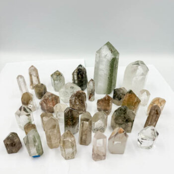 Garden Quartz Polished Points (1.82 kilos Bulk Sale)