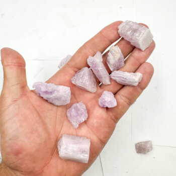 Kunzite Rough - Small (100g Bag)