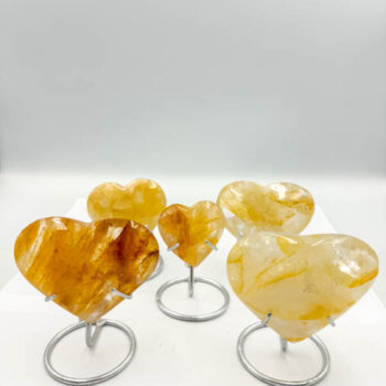 Hematoid Quartz “Golden Healer” With Custom Base