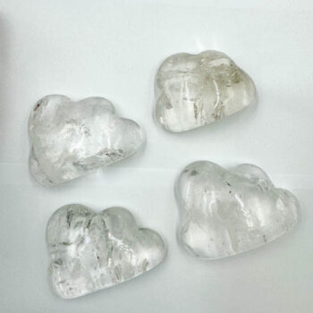 Clear Quartz Polished Clouds