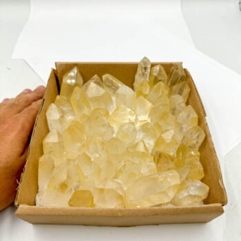 Golden Quartz Rough Points (1.3 KG Bulk Sale lot)