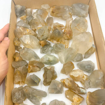 Blue & Gold Amphibole Rough