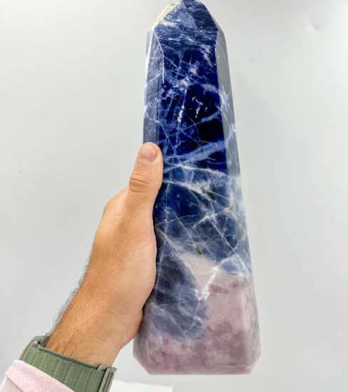 Pink Sodalite Polished Tower #3