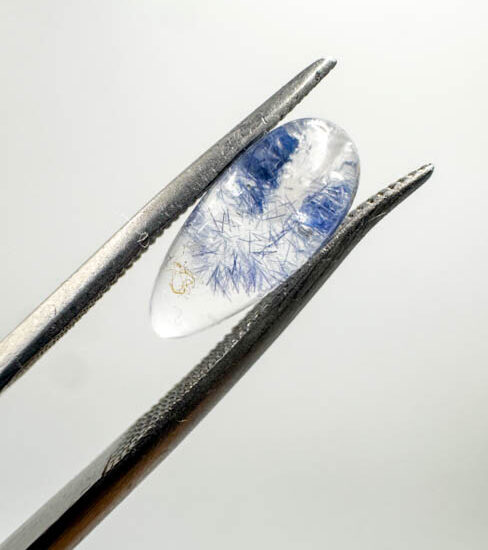 Dumortierite in Quartz Polished (3 pieces lot)
