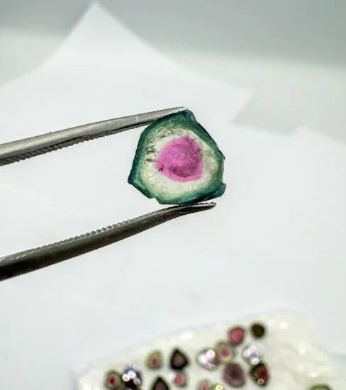 Watermelon Tourmaline (152 pieces lot)