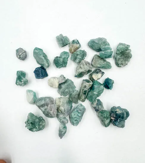 Blue Tourmaline Rough - Mini (30gr Bag)