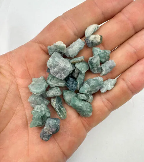 Blue Tourmaline Rough - Mini (30gr Bag)