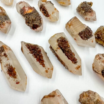 Redcoat Phantom Quartz Semi Polished Points