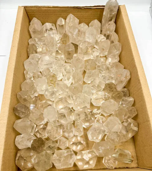 Clear Quartz Towers (9.2 KG Bulk Sale Lot)