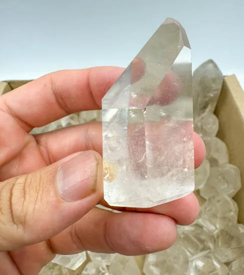 Clear Quartz Towers (9.2 KG Bulk Sale Lot)
