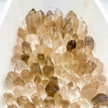 Smoky Lemurians Semi Ploshed Points (4.85 KG Bulk Sale Lot)