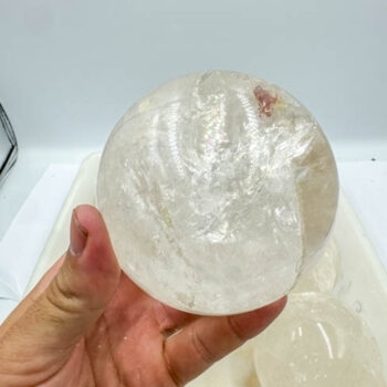 Clear Quartz Spheres (11 KG Bulk Sale Lot)
