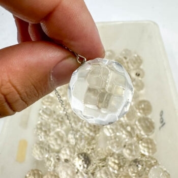 Faceted Spheres Pendulums (100 Pieces Bulk Sale Lot)