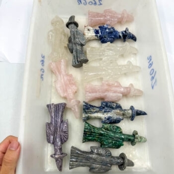 Mixed Stones Wizards (12 Pieces Bulk Sale Lot)