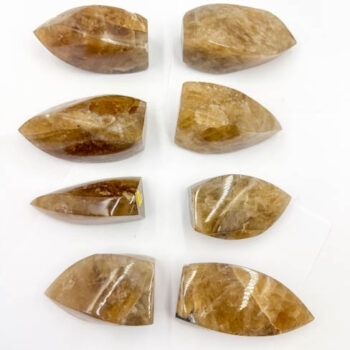 Honey Citrine Flames (8 Pieces Bulk Sale Lot)