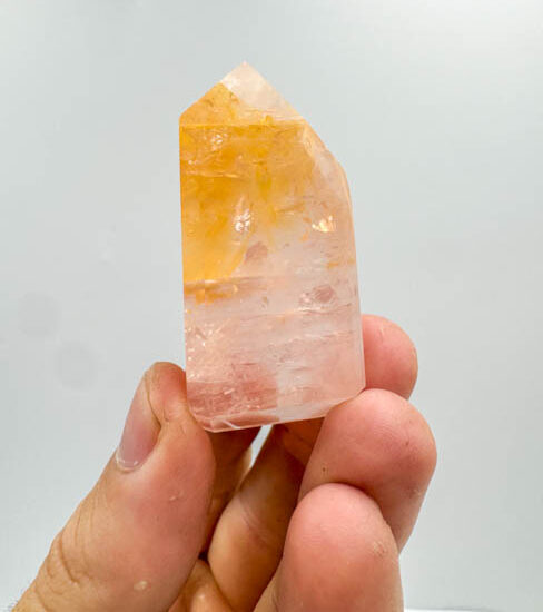 Rose Quartz “Golden Healer” Free-Forms - Medium