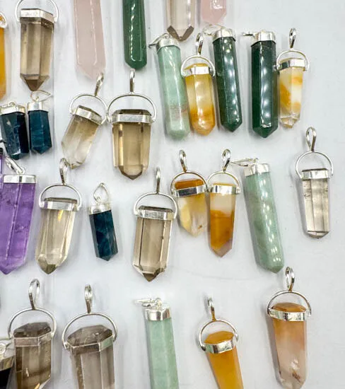 Sterling Silver Pendants (50 Pieces Bulk Sale Lot)