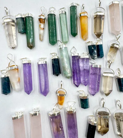 Sterling Silver Pendants (50 Pieces Bulk Sale Lot)