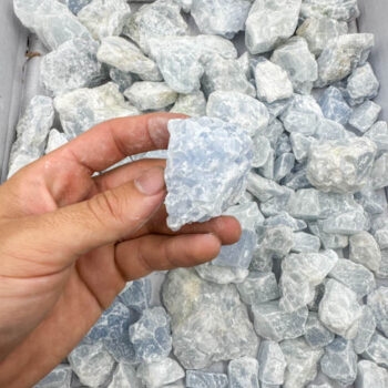 Rough Blue Calcite (5 Kilos Bulk Sale Lot)