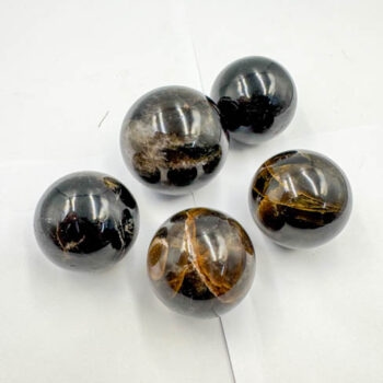 Smoky Golden Healer Quartz Spheres