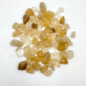 Natural Citrine Tumbled - Small (200gr bag)