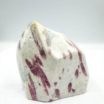 Aquamarine & Rubelite on the Matrix Polished Free Form (1.68 Kilos Piece)