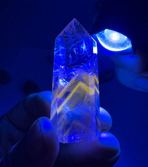 Lavender Ametrine Polished Towers (UV Reactive)