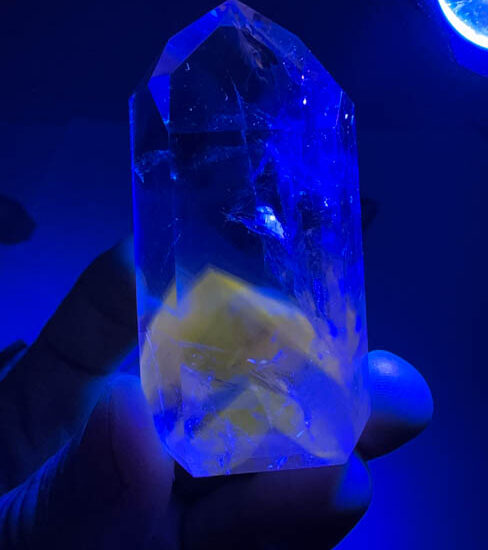 Lavender Ametrine Polished Towers (UV Reactive)