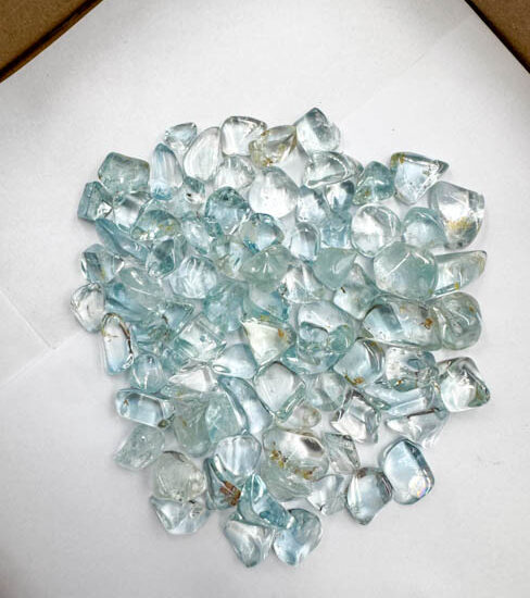Blue Topaz Tumbled - High Grade Mini (50g Bag)