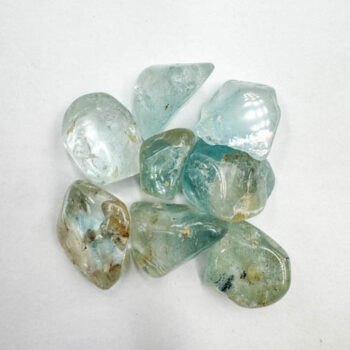 Blue Topaz Tumbled  (100g Bag)