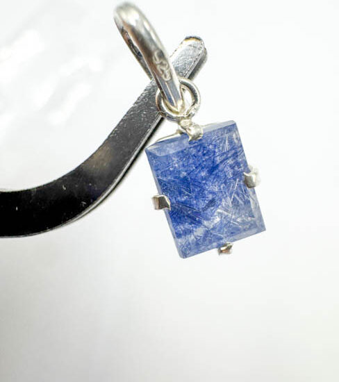 Dumortierite Pendant (Sterling Silver)