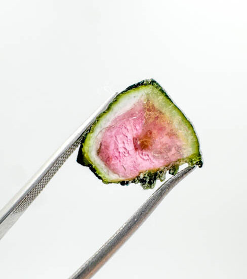 Watermelon Tourmaline Slices (5 pieces lot)