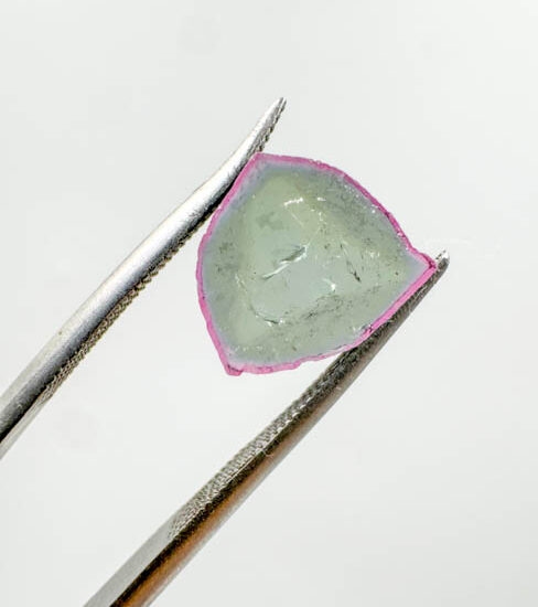 Watermelon Tourmaline Slices (11 pieces lot)