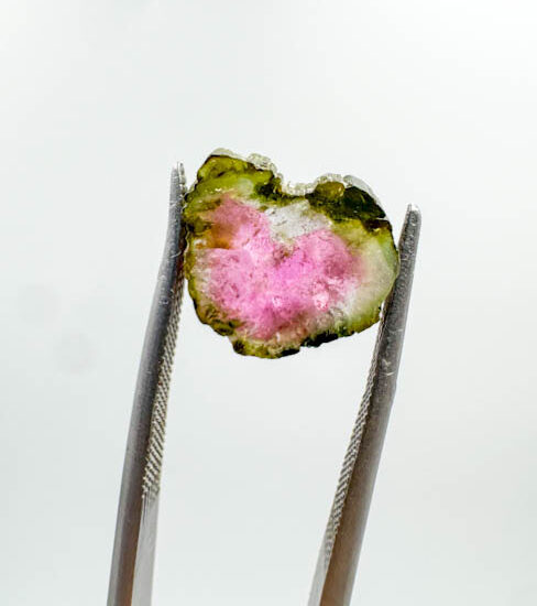 Watermelon Tourmaline Slices (10 pieces lot)