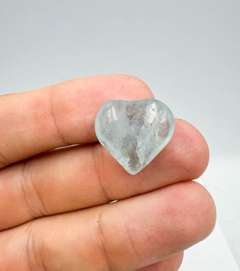 Blue Topaz Hearts - Mini