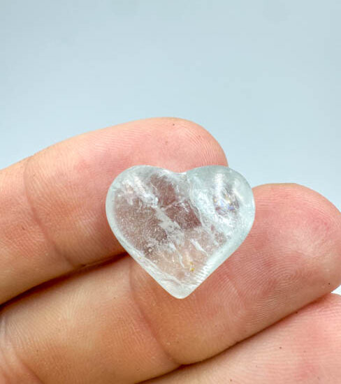 Blue Topaz Hearts - Mini
