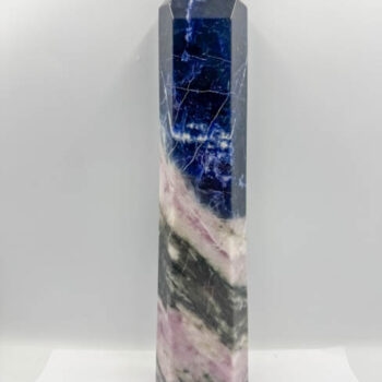 UV Reactive Pink Sodalite Tower (2.52kg piece)