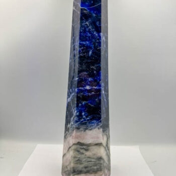 UV Reactive Pink Sodalite Tower (3.91kg)