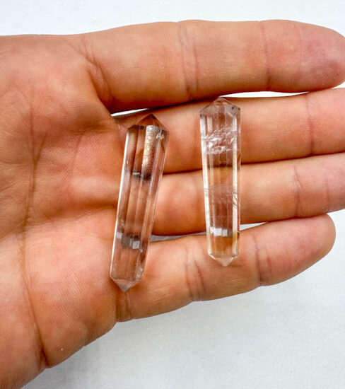 Powellite Ametrine Vogel - Mini (UV Reactive)