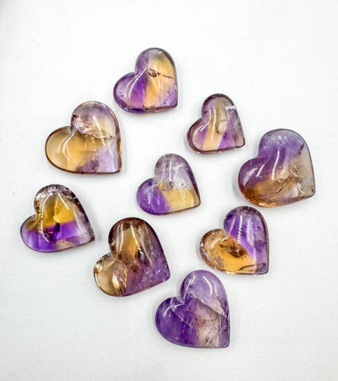 Ametrine Hearts -Mini
