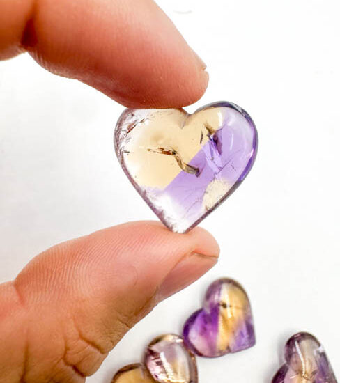 Ametrine Hearts -Mini