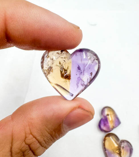 Ametrine Hearts -Mini