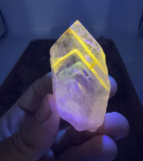 Ametrine Semi Polished Towers (UV Reactive)