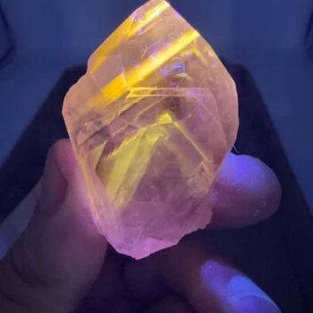 Amethyst Semi Polished Towers (UV Reactive)