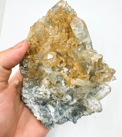 Golden Blue Tara Cluster (700g Piece)
