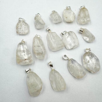 Petalite Tumbled Pendants (Sterling Silver)