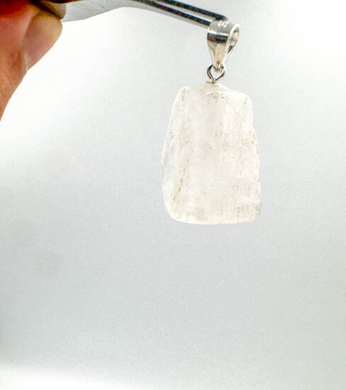 Petalite Tumbled Pendants (Sterling Silver)