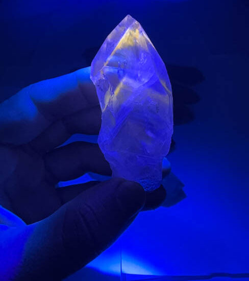 Ametrine Semi-Polished Wands (UV Reactive)