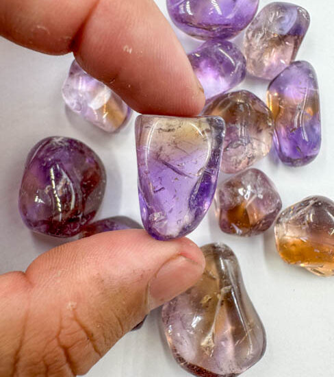 Ametrine Tumbled (100gr bag)